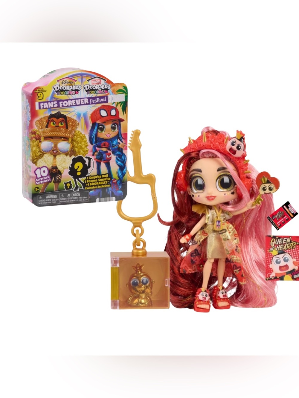 Disney Doorables ADOORBS! Series 3 Festival-Themed Doll Queen of Hearts
